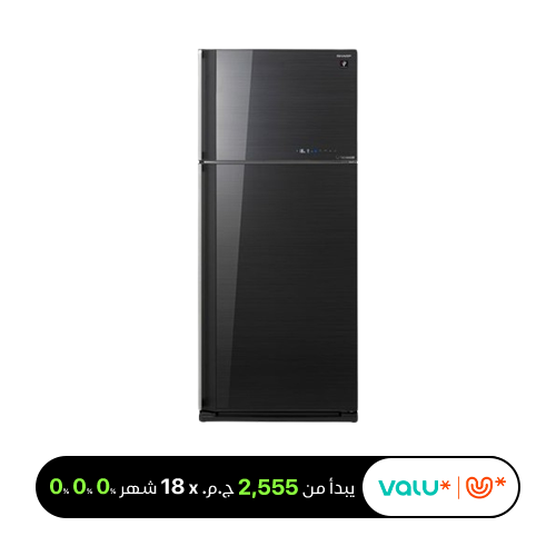 Sharp Refrigerator Inverter No Frost 450 Liter Black SJ-GV58A(BK) valu