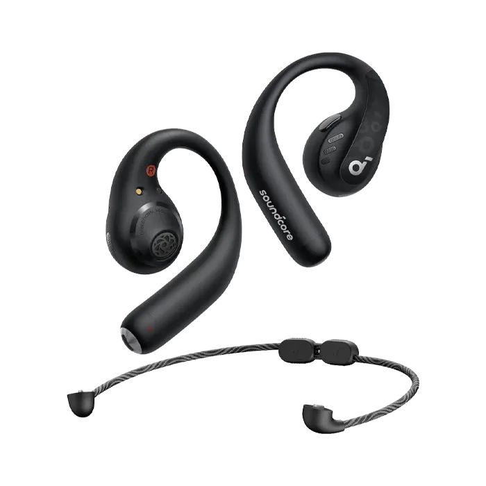Anker Soundcore AeroFit Pro Open-Ear Sport Earbuds - Black Anker Soundcore AeroFit Pro Open-Ear Sport Earbuds - Black