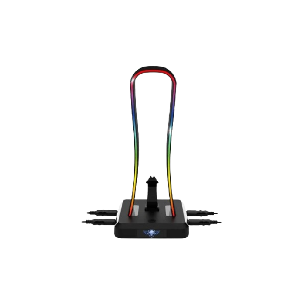 Spirit of Gamer Sentinel RGB Multifunction Headset Stand with 4 USB HUB xprs