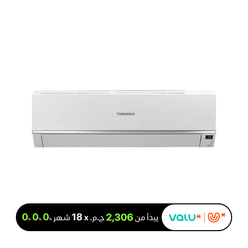 TORNADO Split Air Conditioner 2.25 HP Cool Only | Digital Super Jet White TH-C18BEE