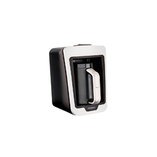 TORNADO Automatic Turkish Coffee Maker 330ml White x Black TCME-100 W