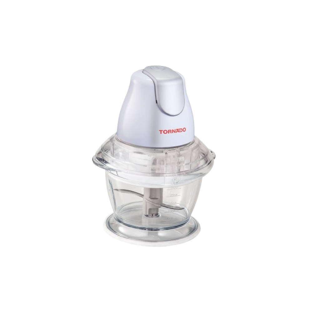 TORNADO Chopper 400 Watt 1 Liter Molokhia Cutting White CH-400ML