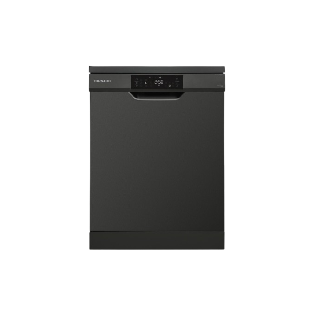 TORNADO Dishwasher 13 Person 60 cm Digital 8 Programs Black TDV-FN138CBK