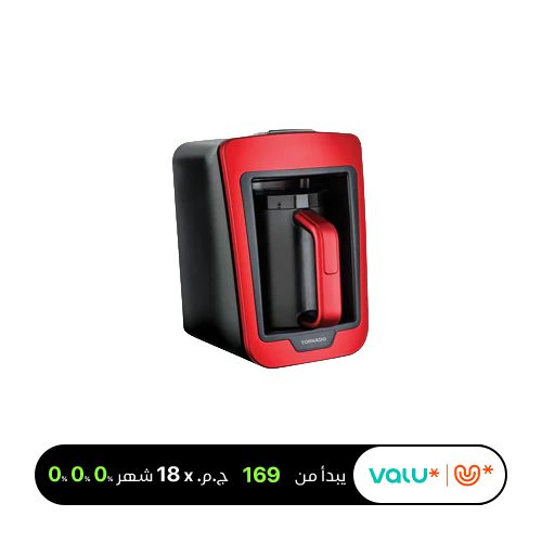 <tc>ماكينة صنع القهوة التركية الأوتوماتيكية تورنادو سعة 330 مل</tc>