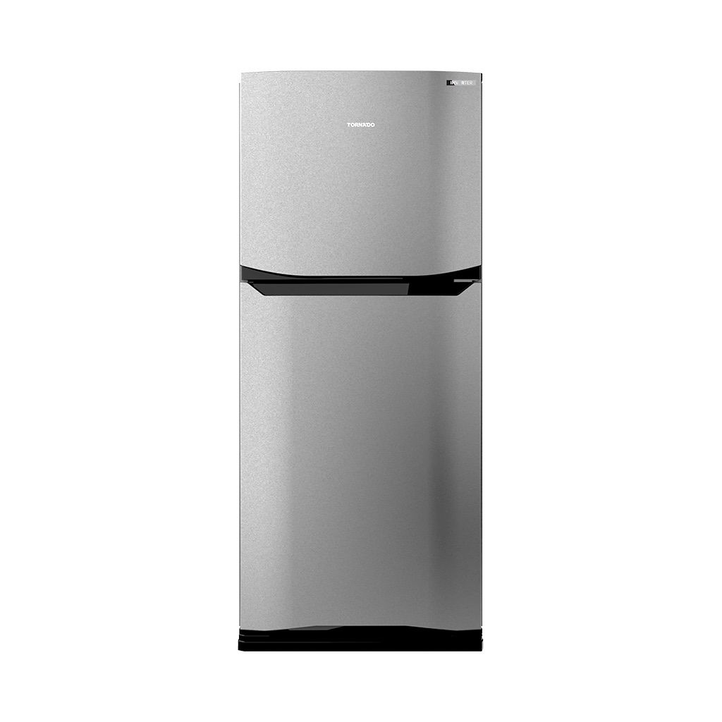 Tornado Refrigerator 355 Liter silver
