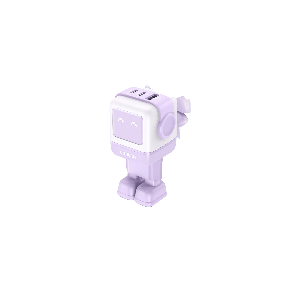 Ugreen Nexode  RG 3-Port Gan Fast Charger  65w (CD361)- Rose