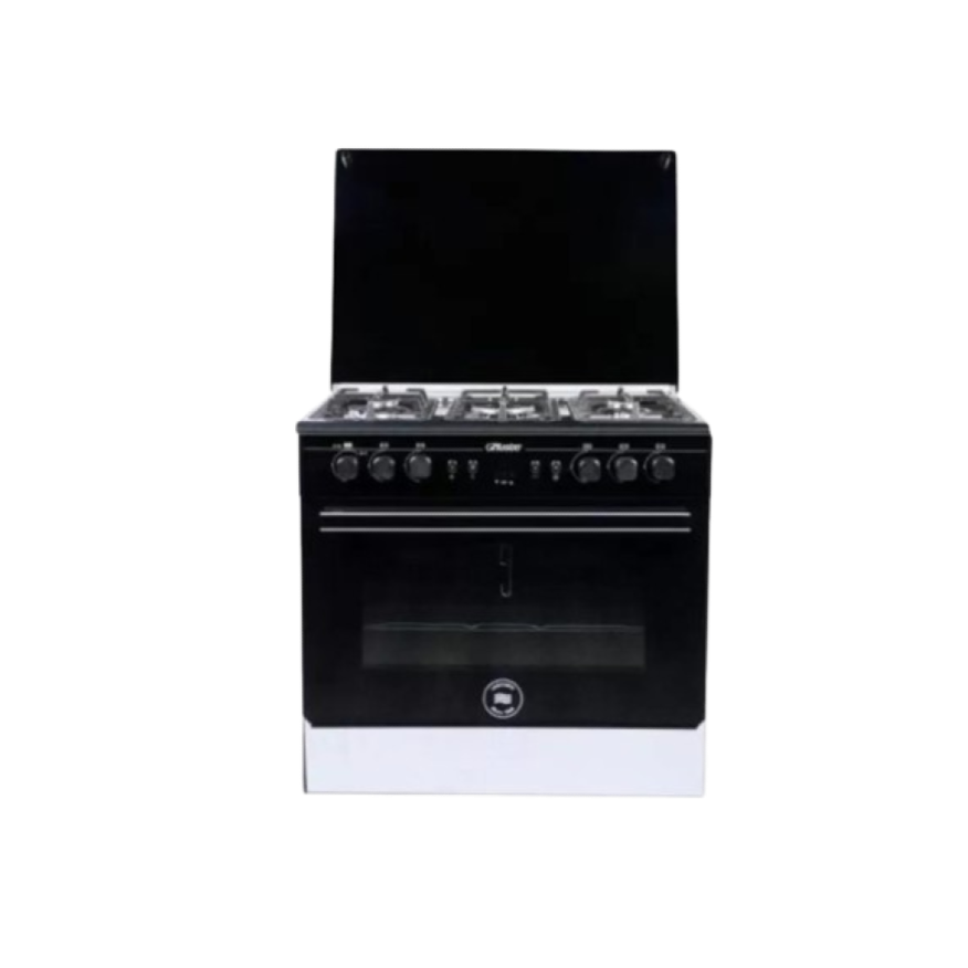Unionaire GHUSTO Gas Cooker, 5 Burners, 60*80 cm, with Fan, Stainless steel C68SSB-DC-443-IDSOF-GU-AL xprs 