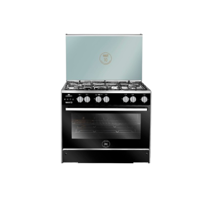 Unionaire Max 13 Gas Cooker, 5 Burners 60*90 cm, Stainless Steel -C69SS-GC-447-FD-SO-M13-2W-AL xprs 