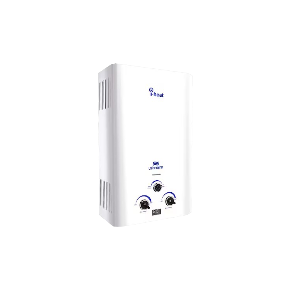 Unionaire i-Heat Gas Digital Water Heater,10 Liters, White- UGH100D-WT