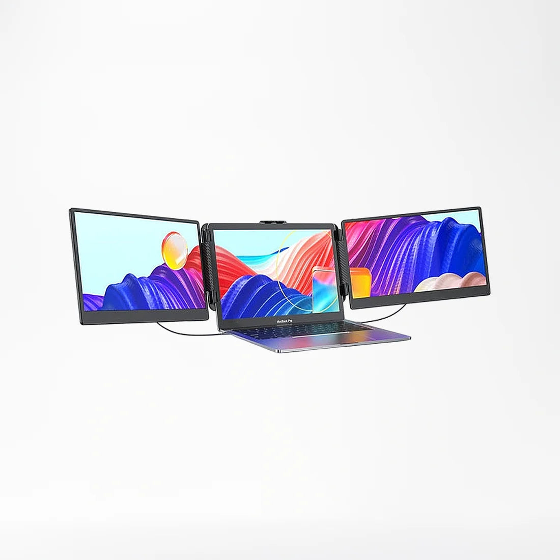 V2Com S2 14″ FHD 1080P Triple Portable Screen Extender xprs 1