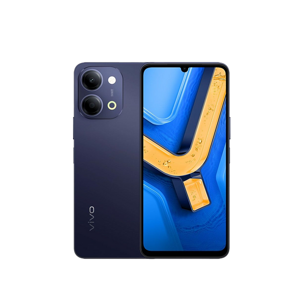<tc>هاتف Vivo Y11D ثنائي الشريحة، يدعم شبكة الجيل الرابع، ذاكرة وصول عشوائي 6 جيجابايت، سعة تخزين 128 جيجابايت</tc>