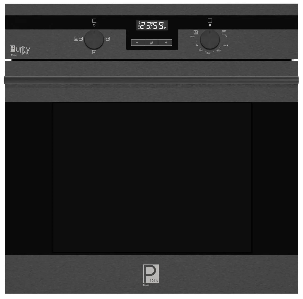 Purity Built-in Gas Oven 60 CM Digital Dark inox FR PRO