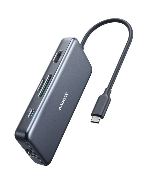 <tc>موزع USB-C ٧ في ١ من Anker Premium - رمادي</tc>