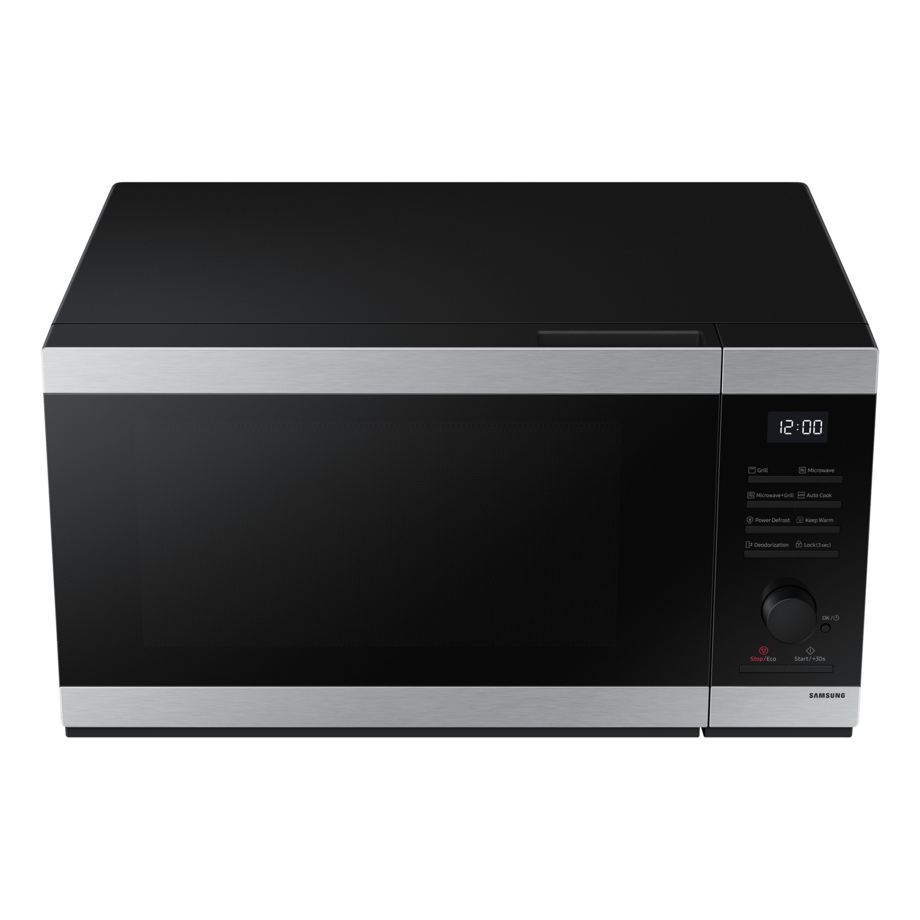 Samsung Microwave with Grill, 40 Liters, Black and Silver - MG40DG5524ATGY