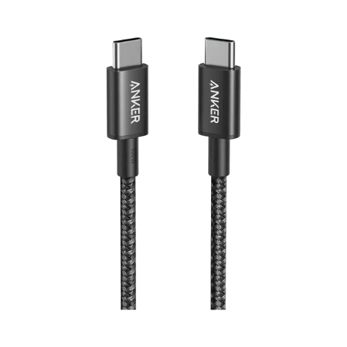 Anker Type-C to Type-C Cable 100W Braided Fast Charging Ultra Cable | A8757H11 - Black - XPRS