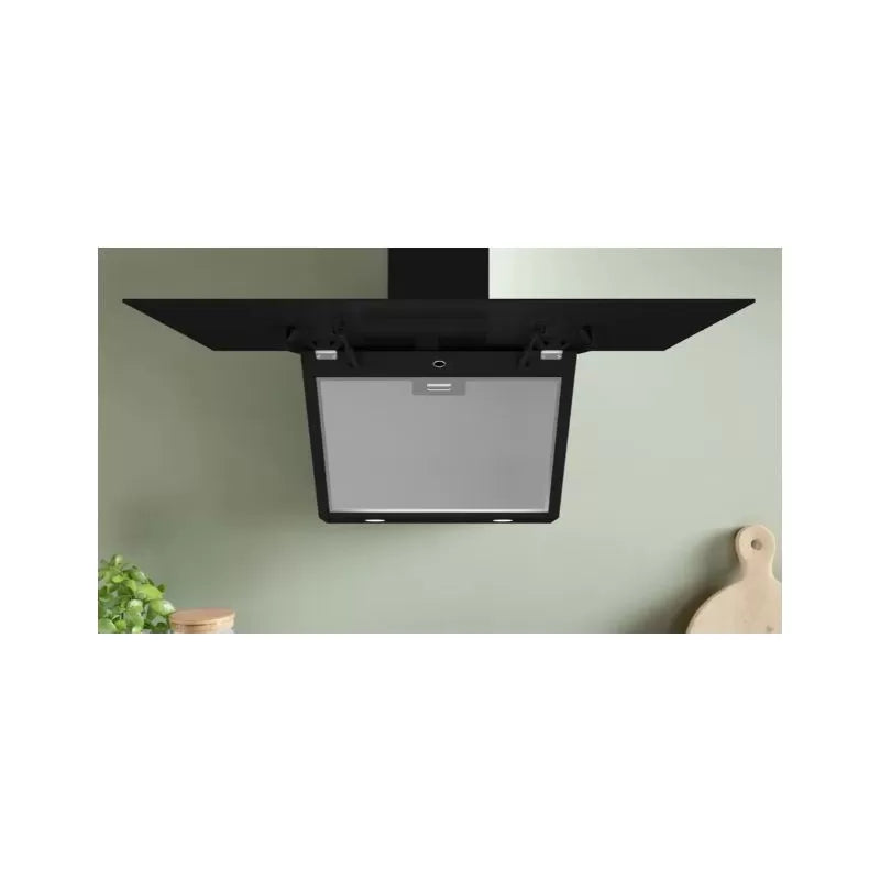 Bosch Kitchen Hood 90cm 700 m³/h Touch Control 2 Speeds Glass Black - DWK96PJ60T