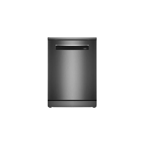 Bosch Series 6 Free-Standing Dishwasher 60 CM 14 Set Brushed Steel Anti-Fingerprint Inox Black - SMP6EMC00V