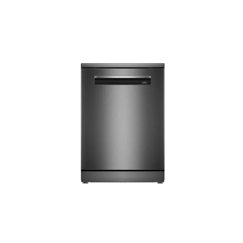 Bosch Series 6 Free-Standing Dishwasher 60 CM 14 Set Brushed Steel Anti-Fingerprint Inox Black - SMP6EMC00V