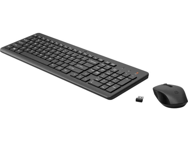 HP 330 Wireless Mouse and Keyboard Combo - Black