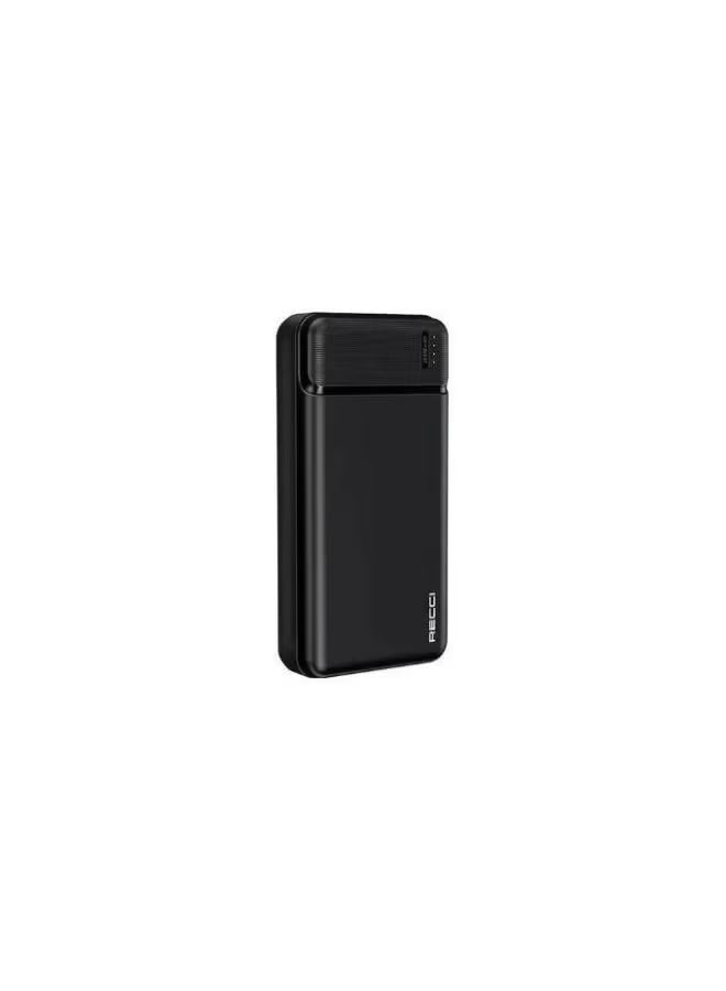 Recci RPB-N17C 20000mAh Ultra-Thin Power Bank – Dual USB Output