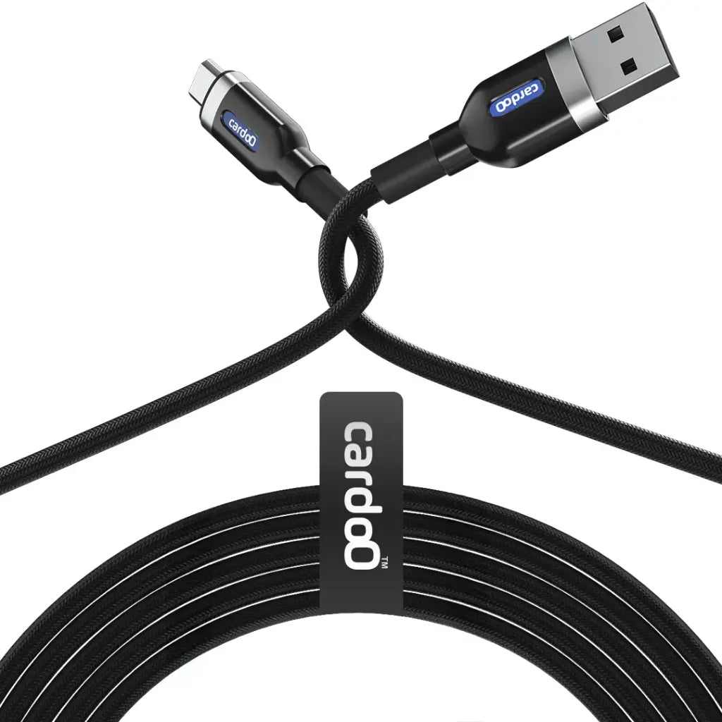 CardoO Cable USB-A to Micro USB 1.2M - Black