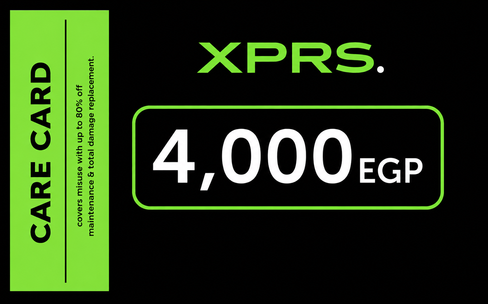 XPRS Care from 30K to 70K