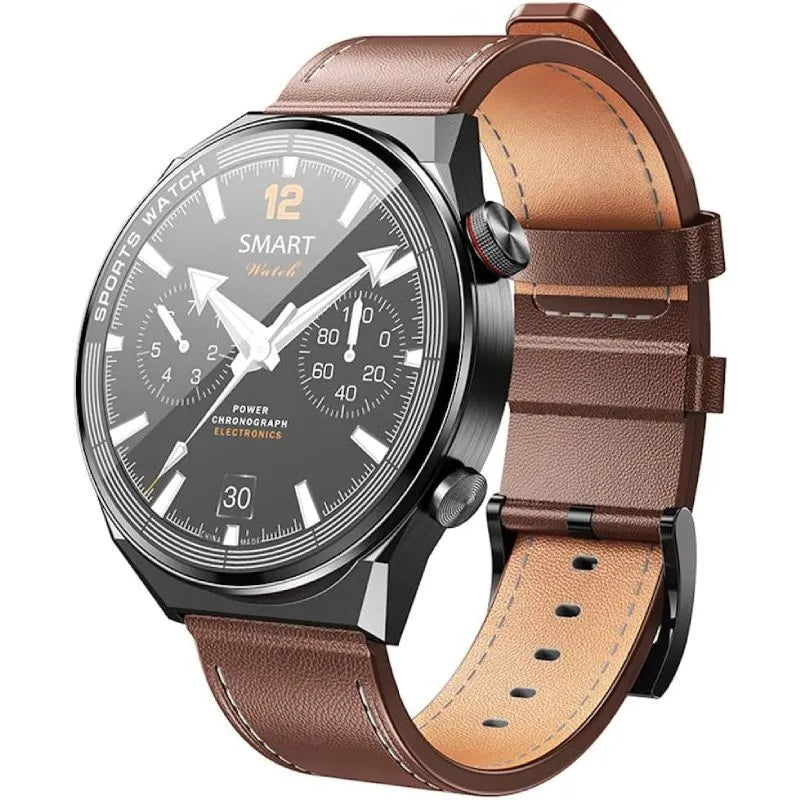 HOCO Y11 Smart Watch for Men With 2 Straps, AMOLED Display, 1.5 Inch - Black