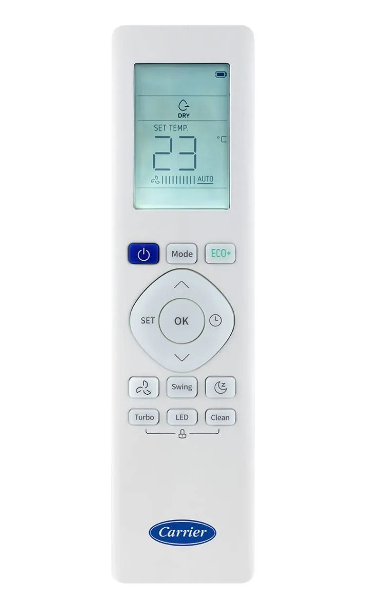 Carrier XCOOL 1.5HP Inverter Cool & Heat Split AC – 53QHEFT12DN8-708F