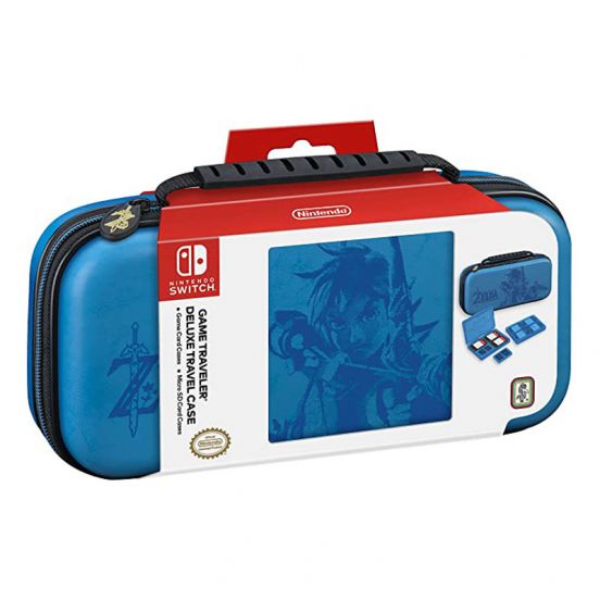 Nacon NNS42 Nintendo Switch Game Traveler Deluxe Travel Case - Blue