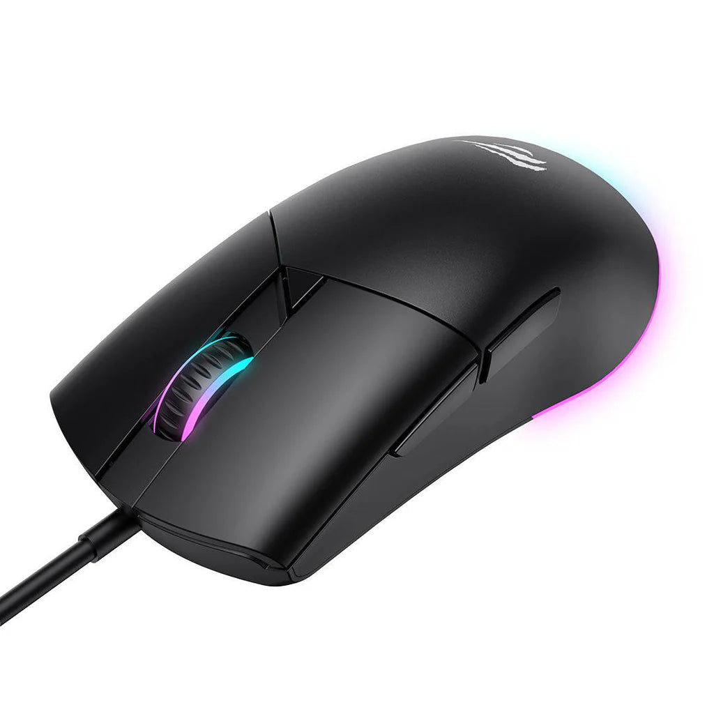 HAVIT RGB Backlit Programmable Gaming Mouse MS1038