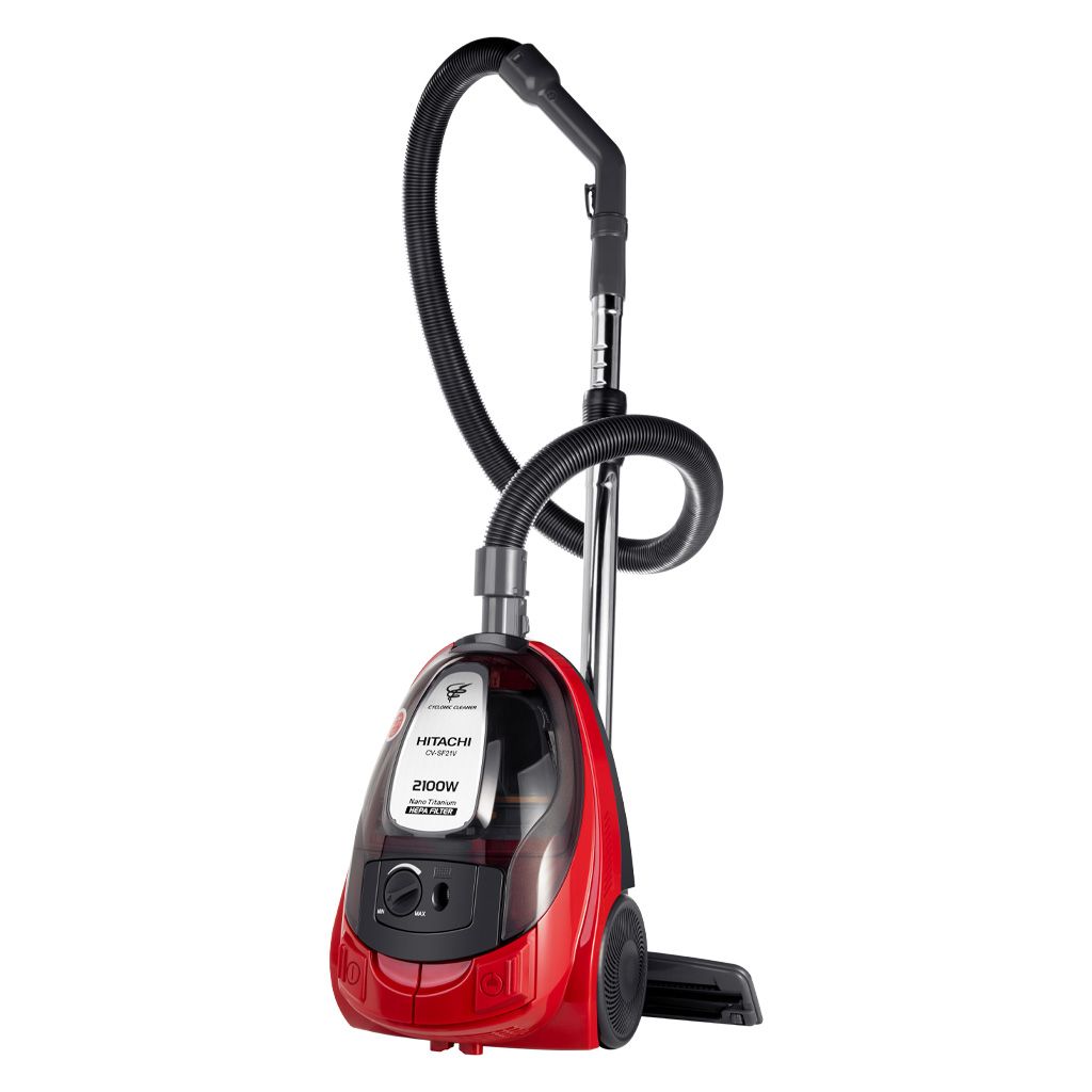 HITACHI Vacuum Cleaner 2100 Watt HEPA Filter - Brilliant Red - CV-SF21VBREFEG
