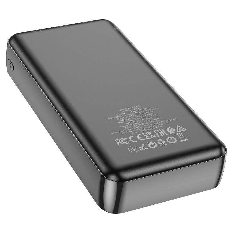 hoco Power bank J100A High-ranking 20000mAh - Black