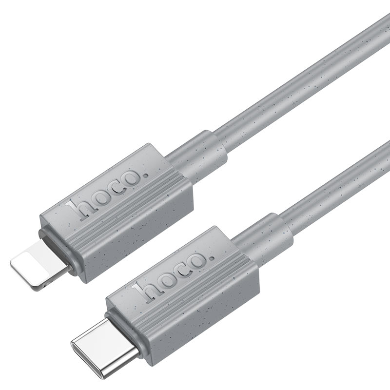 hoco Cable Type-C to iP X107 Favor PD 27W fast charge 1m