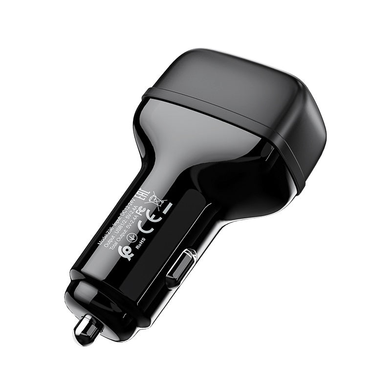 hoco Car charger Z36 Leader dual port set with cable Type-c