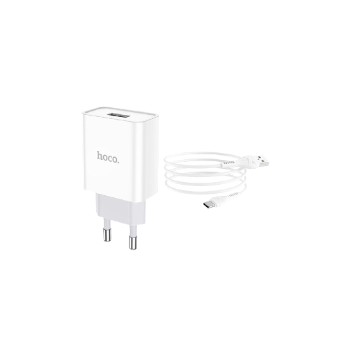 hoco Wall charger C81A Asombroso EU plug set with cable 1m xprs 