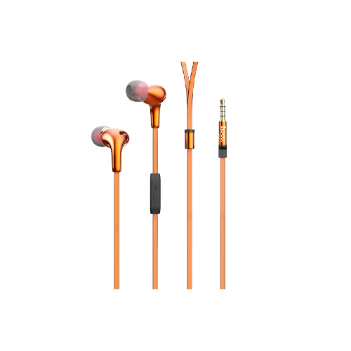 hoco Wired earphones M30 Glaring with microphone - Orange