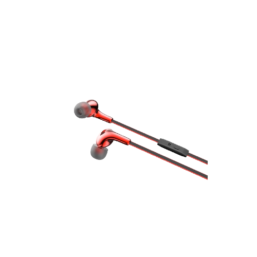 hoco Wired earphones M30 Glaring with microphone - Red xprs 