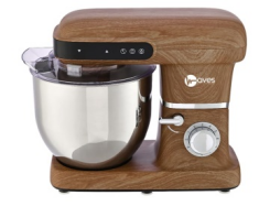 Waves Stand mixer - 10 liters - digital - timer screen - metal gears - stainless steel bowl