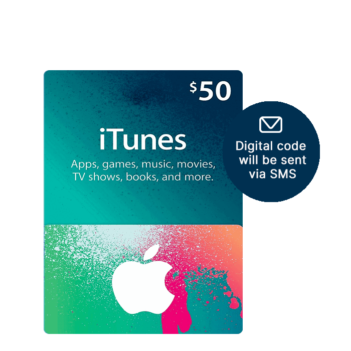 iTunes 50$-USA (Currently available on the app)