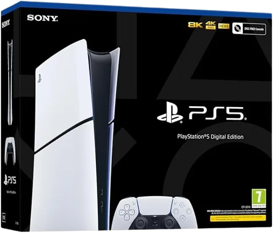Sony PlayStation 5 Slim Digital Edition - 1 Year Warranty