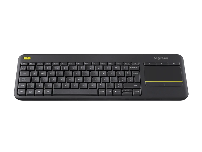 <tc>لوحة مفاتيح لمس لاسلكية Logitech K400 Plus - سوداء</tc>