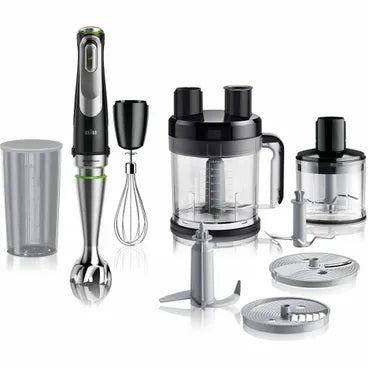 Braun MultiQuick 9 Multifunction Hand Blender, 2 Liter, 1200 Watt, Black - MQ9185XLI