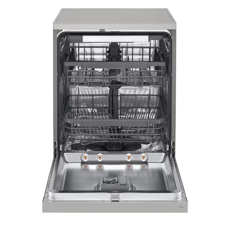 LG Free Standing Dishwashers , 14 Persons Inverter Motor - Silver - DFC435FP