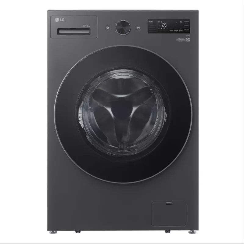 LG Front Load 20Kg/10 Washer & Dryer 6 Motion AI DD Motor TruboWash TurboDry - F0Z8DRP24