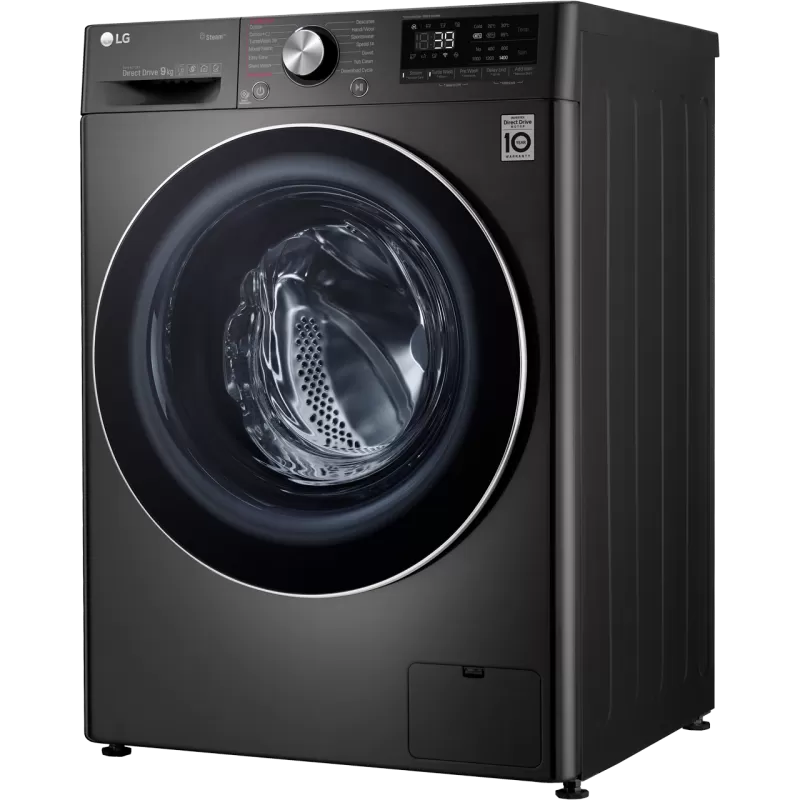 LG Vivace 9 Kg Washing Machine with AI DD Technology - Black - F4R5VYG2E