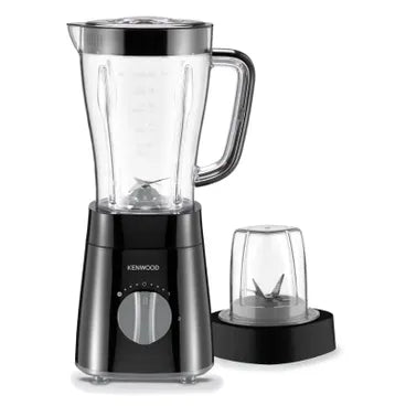 Kenwood Countertop Blender With Grinder, 2 Liter, 500 Watt, Black Grey - BLP18.150BK