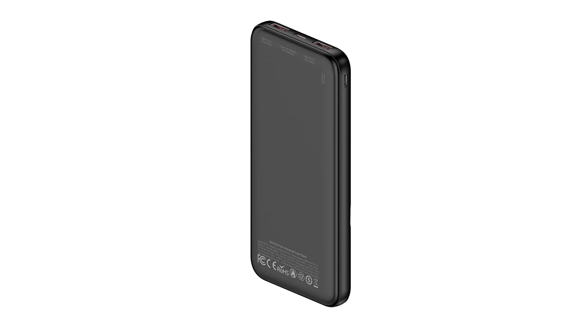 Maxco MP10 Cruise Series 10000mAh Fast Charging 22.5W - Black - XPRS