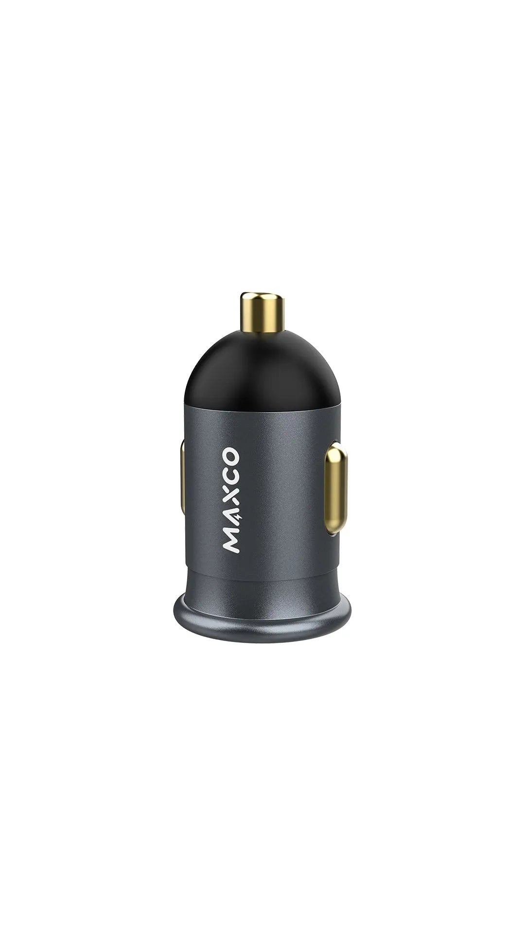 Maxco MQ06 Fast Car Charger 30W Dual Ports - Grey - XPRS