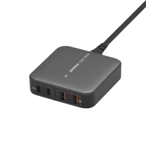 Momax ONEPLUG 100W 4-Port GaN Desktop Charger