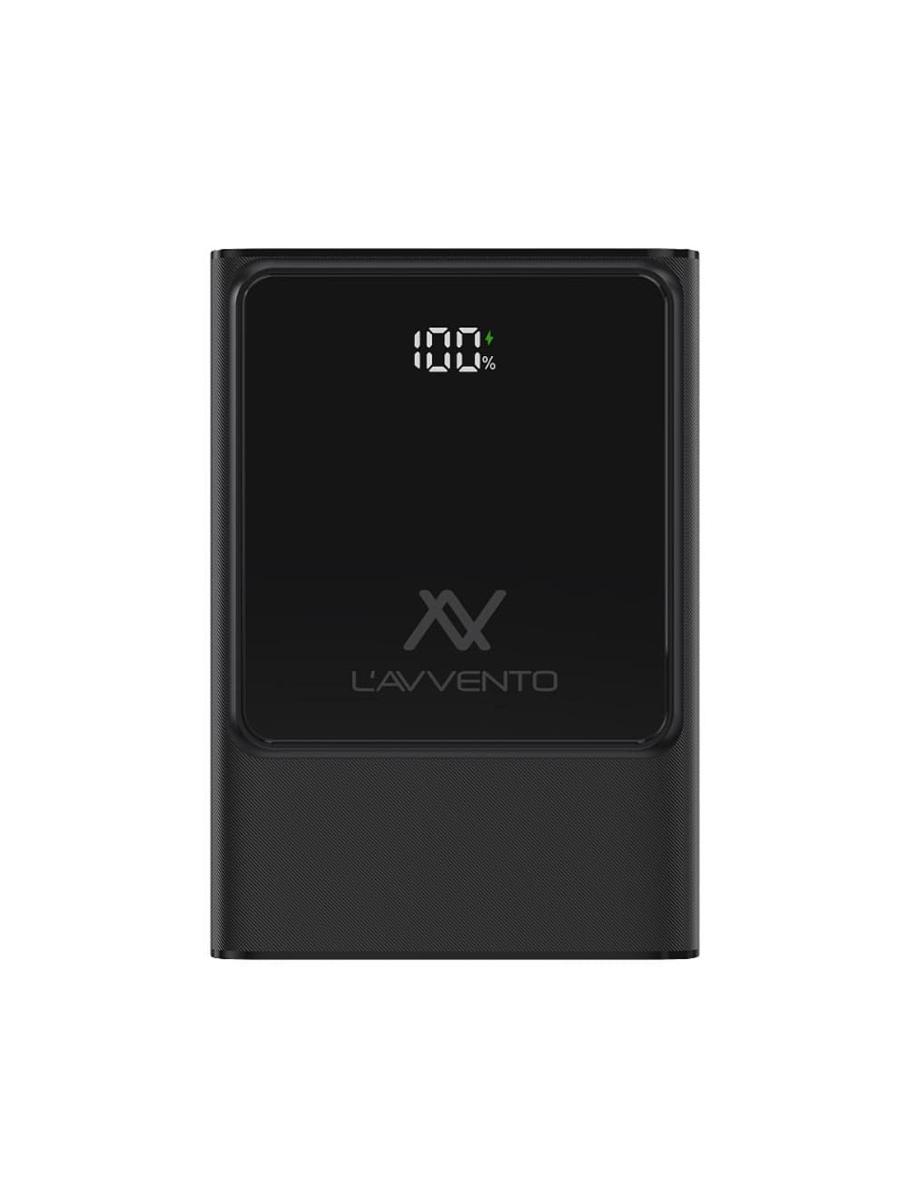 L'avvento Power Bank 10,000 mAh, 22.5W, LCD indicator - Black